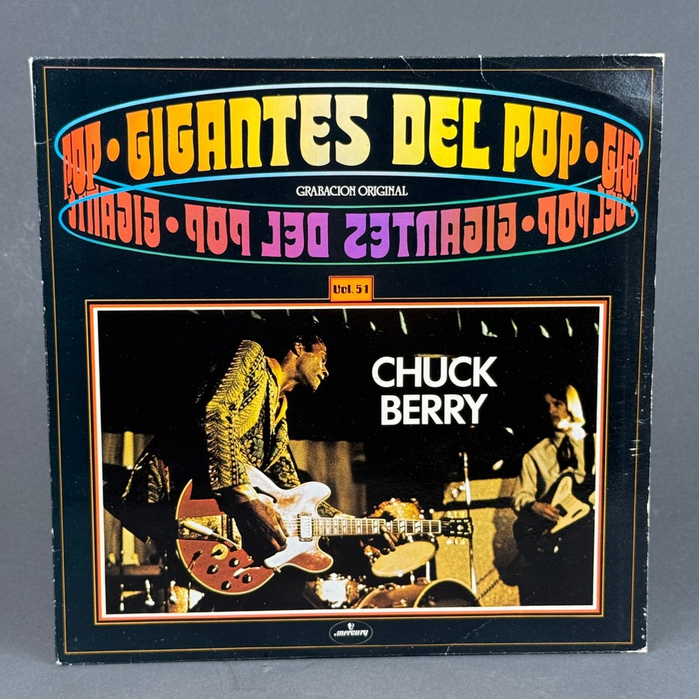 Chuck Berry Gigantes Del Pop Vol 51 Mercury 92 79 140 Spanish Vinyl LP NM
